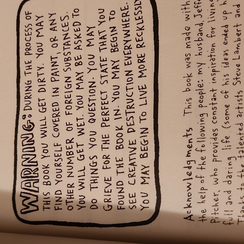 Wreck this journal activity book - Picture 3 of 12